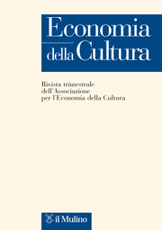 Cover of the journal Economia della Cultura - 1122-7885