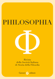 Cover of the journal Philosophia - 2240-2497