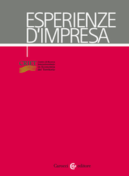 Cover of the issue number 2/2021 of the journal: Esperienze d'Impresa